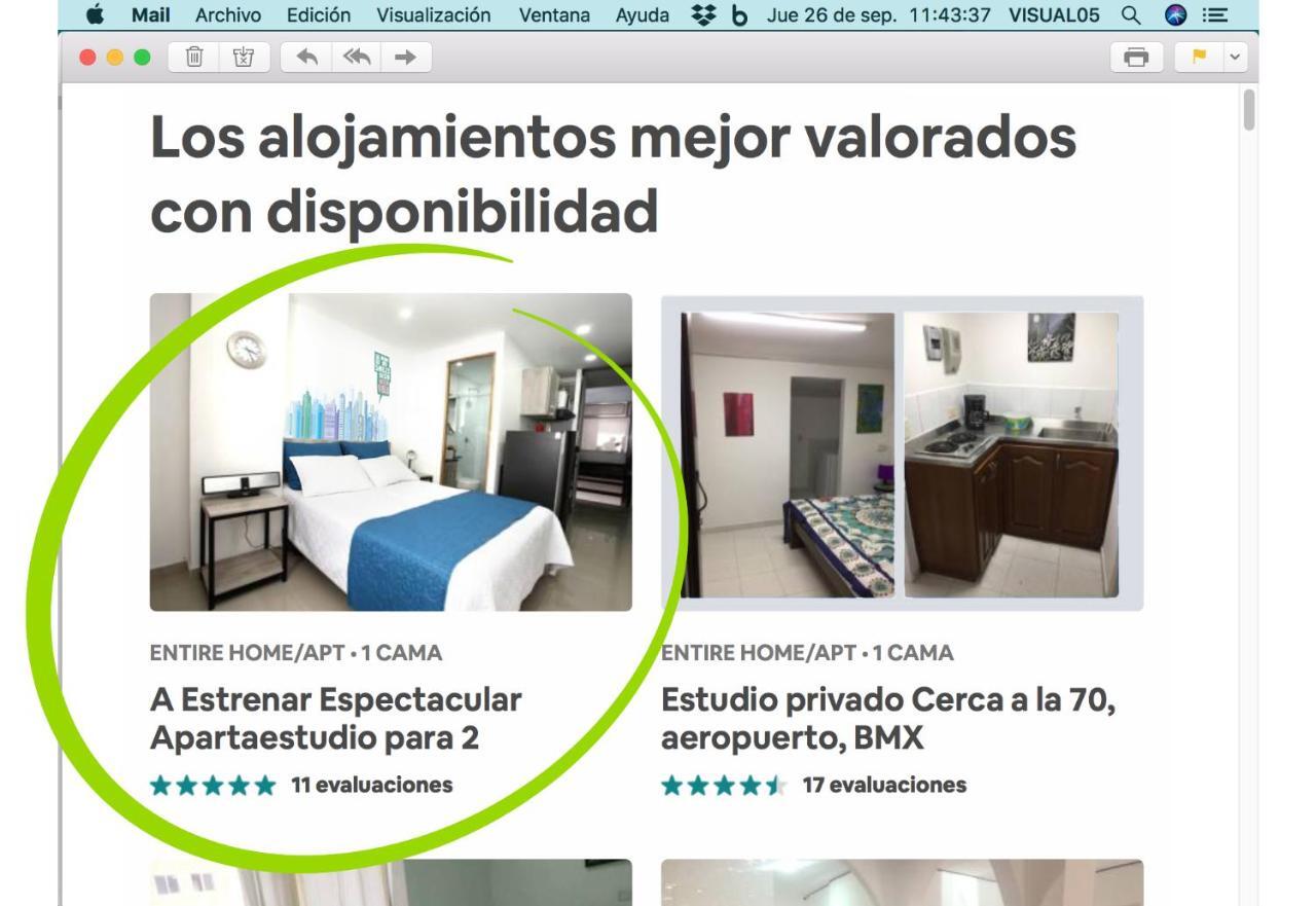 New Studio Apartment For Two Medellín Exteriér fotografie